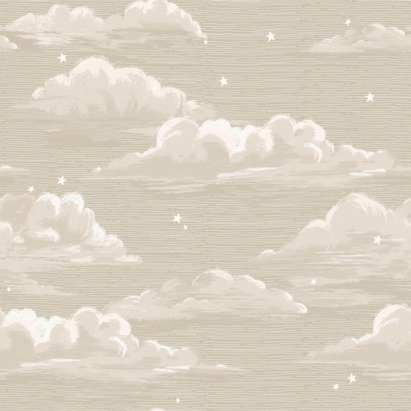 Tapeta do pokoju dla dziecka Romantic Clouds