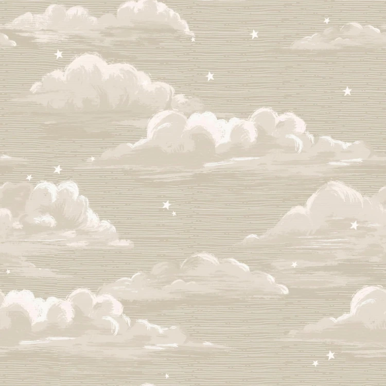 Tapeta do pokoju dla dziecka Romantic Clouds