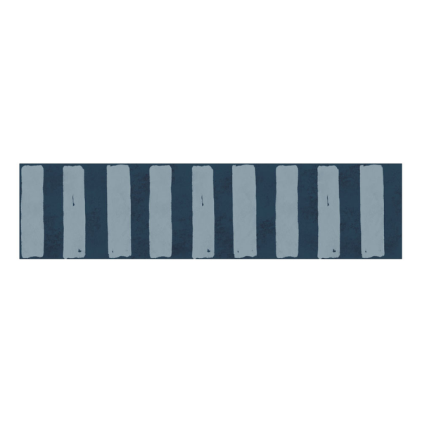 Pas tapetowy do pokoju dziecka Border Spanish Stripes Blue 100x25cm