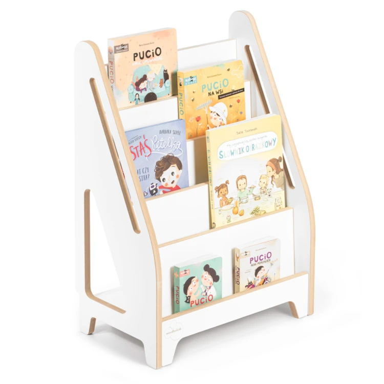 Biblioteczka Montessori dla dzieci LEA M biała