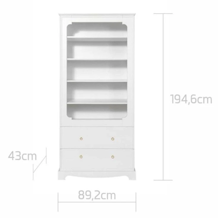 Regał do pokoju dziecka Bellamy Royal timeless white