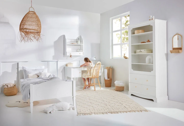 Regał do pokoju dziecka Bellamy Royal timeless white