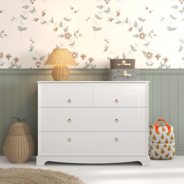 Komoda 4-szufladowa Bellamy Royal timeless white