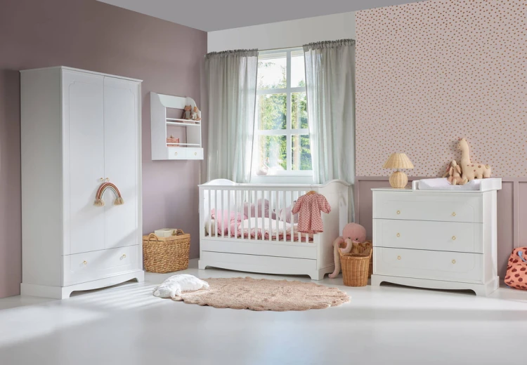 Komoda 3-szufladowa Bellamy Royal timeless white