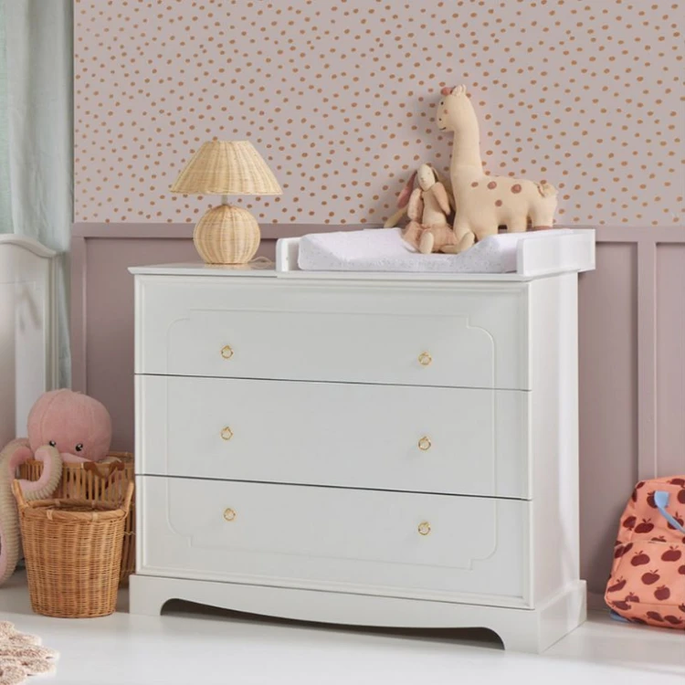 Komoda 3-szufladowa Bellamy Royal timeless white