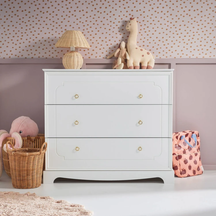 Komoda 3-szufladowa Bellamy Royal timeless white