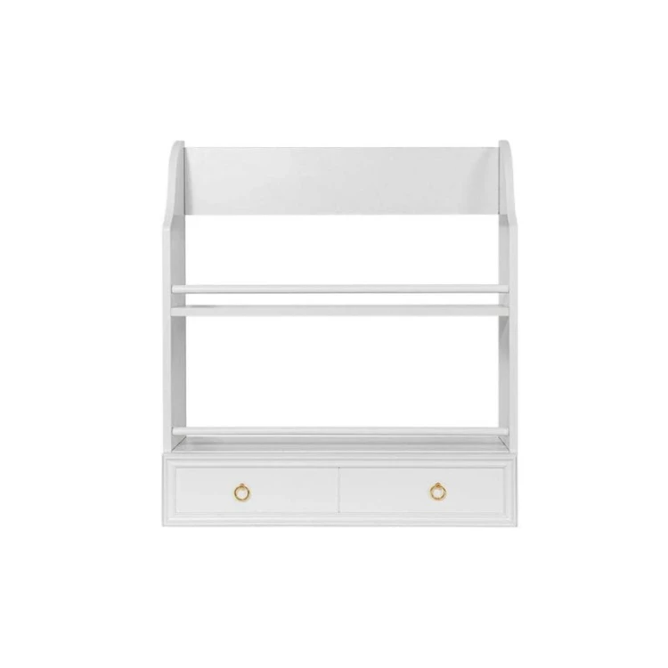 Półka ścienna z szufladką Bellamy Royal timeless white