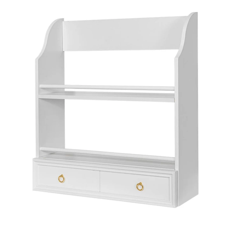 Półka ścienna z szufladką Bellamy Royal timeless white