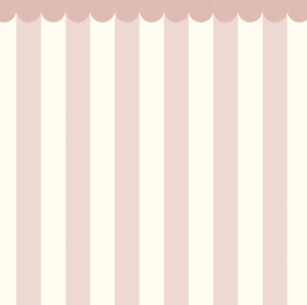 Tapeta do pokoju dziecięcego Funky paski pink