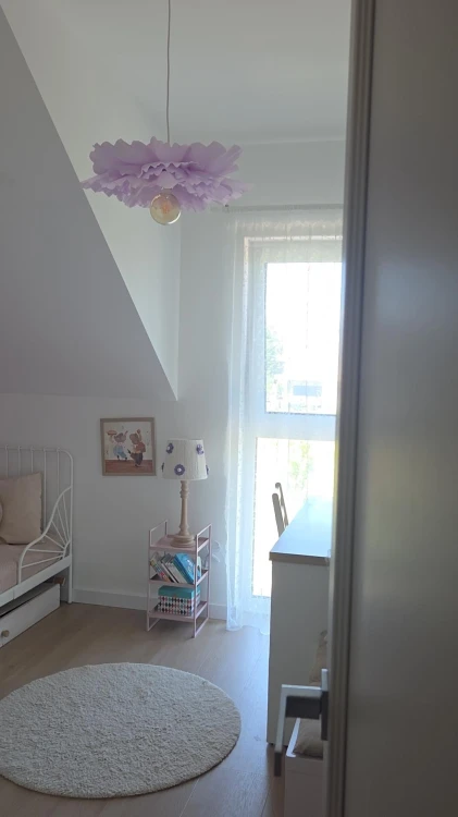 Lampa sufitowa Kwiat PEONIA Jasnofioletowa