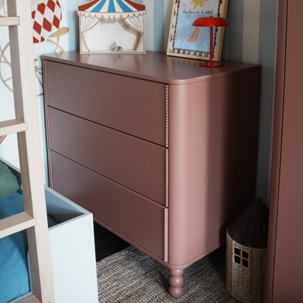 Komoda DOT Słoneczna Terakota – designerska komoda dziecięca