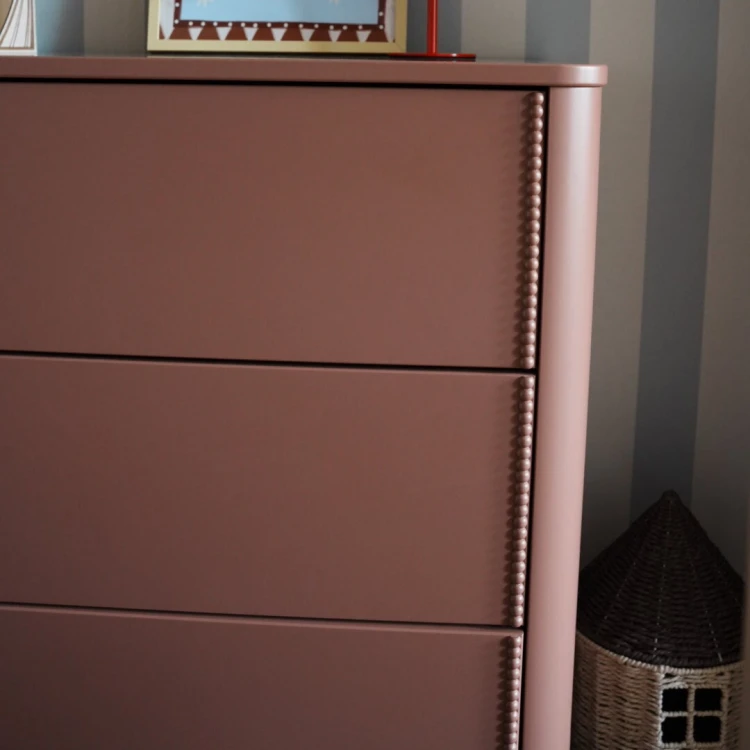 Komoda DOT Słoneczna Terakota – designerska komoda dziecięca