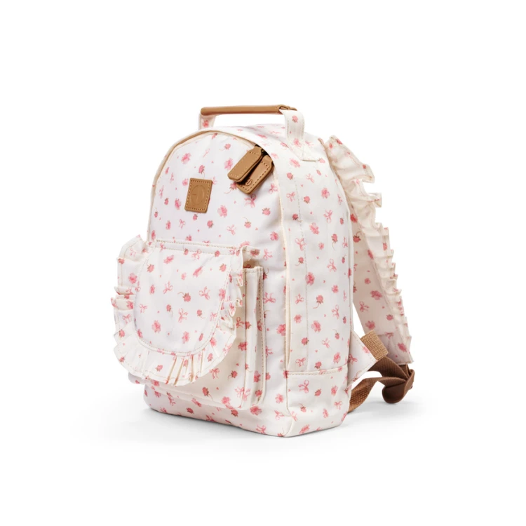 ZESTAW SZKOLNY Plecak BackPack MINI Petit River Rose + Butelka na wodę + Lunchbox - Rosy Bow Leo