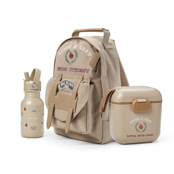 ZESTAW: Plecak BackPack MINI + Butelka na wodę + Lunchbox - Learn & Grow