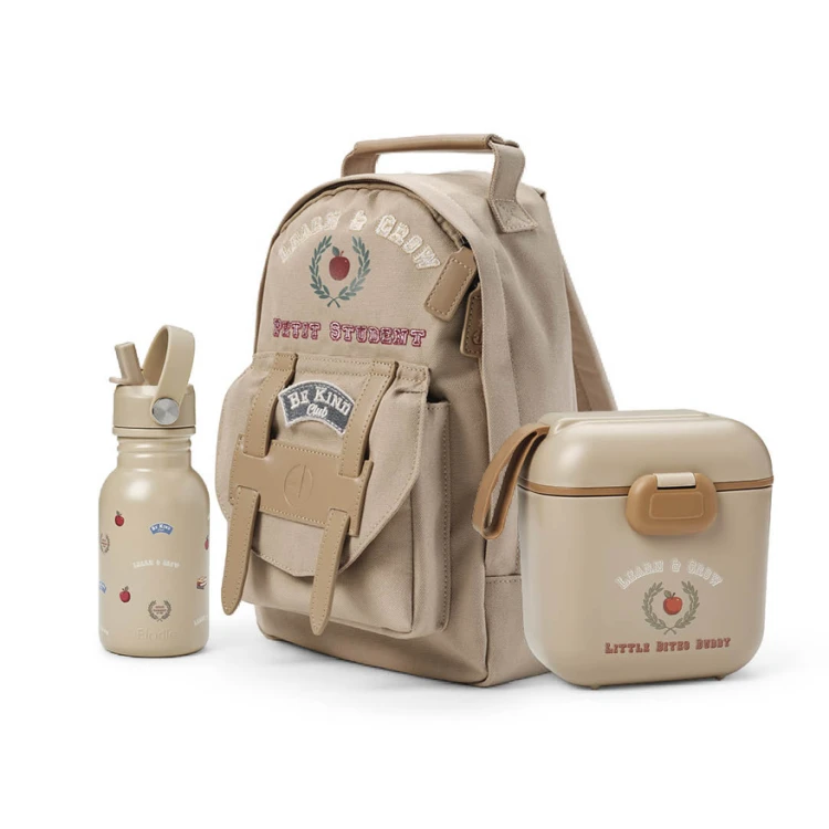 ZESTAW: Plecak BackPack MINI + Butelka na wodę + Lunchbox - Learn & Grow