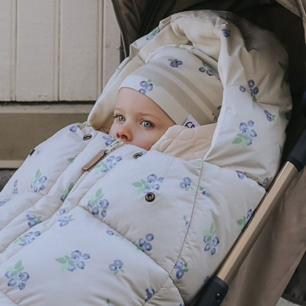 Śpiworek do wózka dziecięcego Blueberry Bliss ELODIE