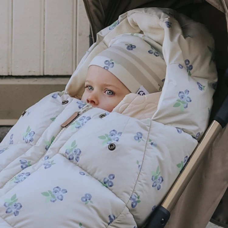 Śpiworek do wózka dziecięcego Blueberry Bliss ELODIE