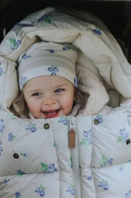 Śpiworek do wózka dziecięcego Blueberry Bliss ELODIE