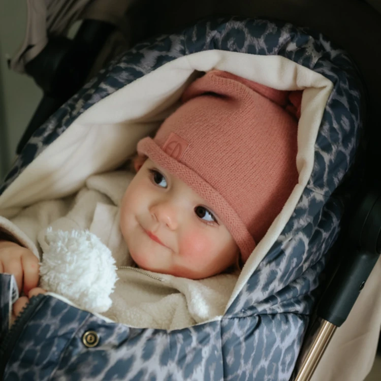 Śpiworek do wózka dziecięcego Blueberry Leopard ELODIE