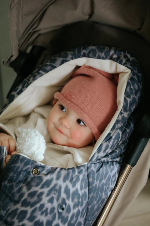 Śpiworek do wózka dziecięcego Blueberry Leopard ELODIE