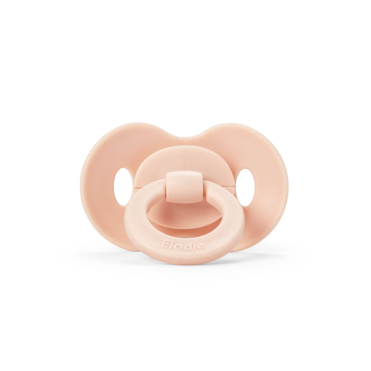 Smoczek silikonowy 0-6 m Binky Bundle - Petit River Rose - 2 sztuki ELODIE