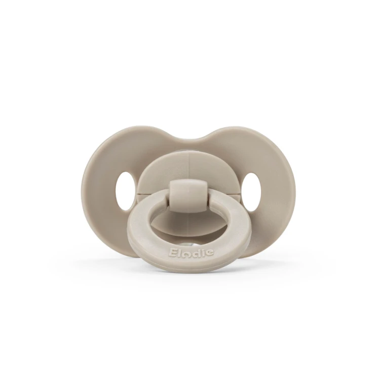 Smoczek silikonowy 0-6 m Binky Bundle - Le Leopard - 2 sztuki ELODIE