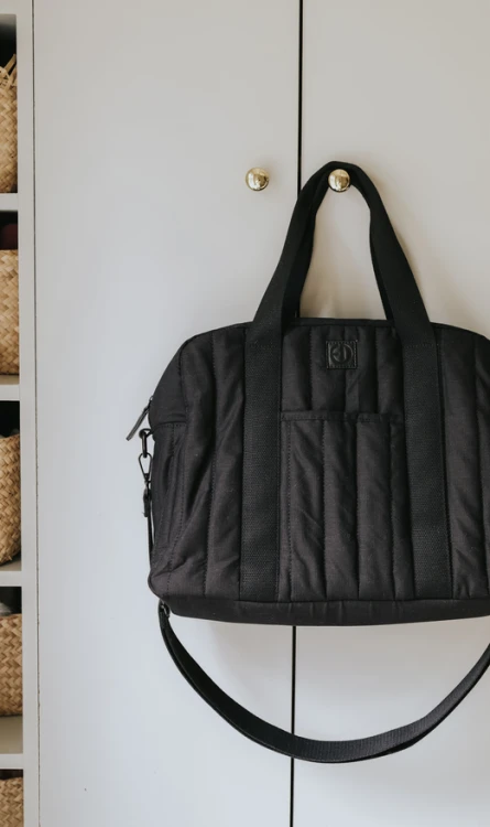 Torba dla mamy - Soft Black ELODIE