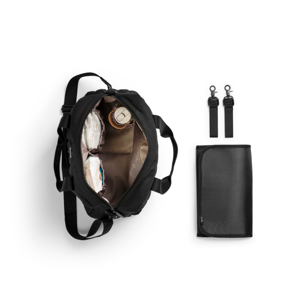 Torba dla mamy - Soft Black ELODIE