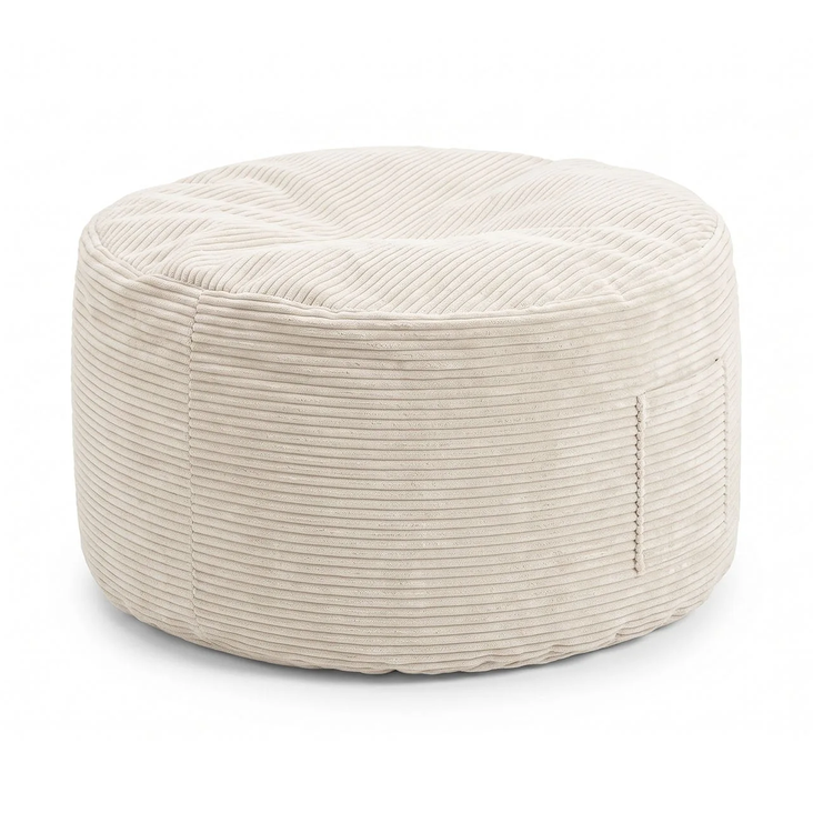 Pufa Shappy Futon Bean Bag Corduroy VANILLA
