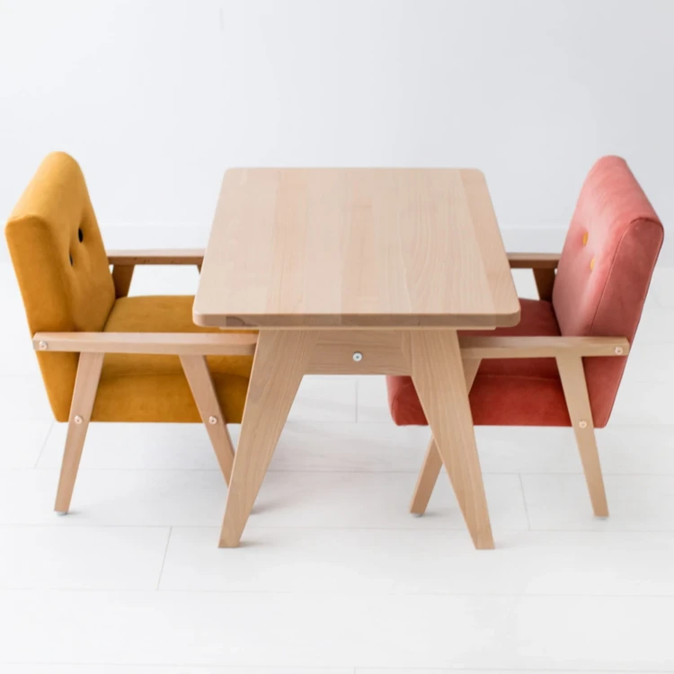 Stolik dla dzieci TAP 50x70 z drewna bukowego MODELINA