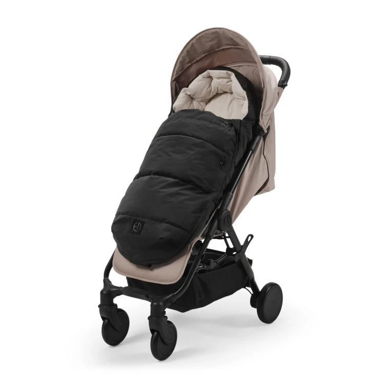Śpiworek do wózka Elodie Details Luxe Wool & Down z puchem wełną i bawełnianą podszewką