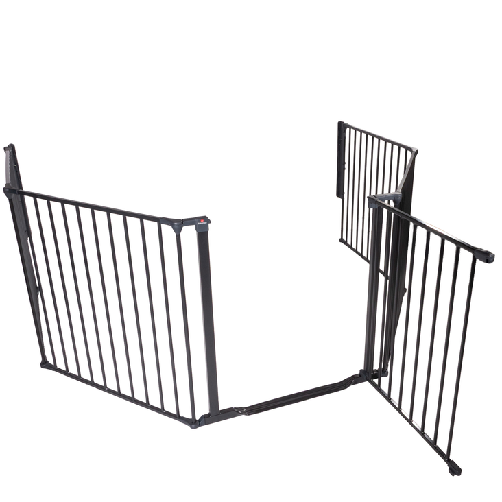 BabyDan - bramka ochronna Flex StepFree XXL czarna