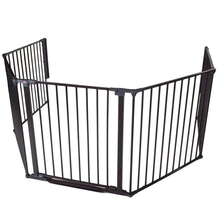BabyDan - bramka ochronna Flex StepFree XXL czarna
