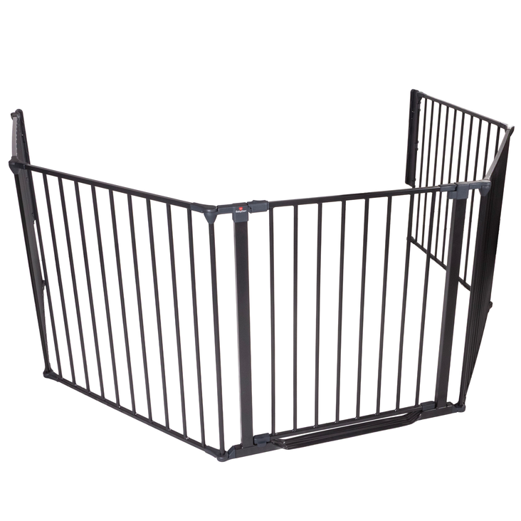 BabyDan - bramka ochronna Flex StepFree XXL czarna