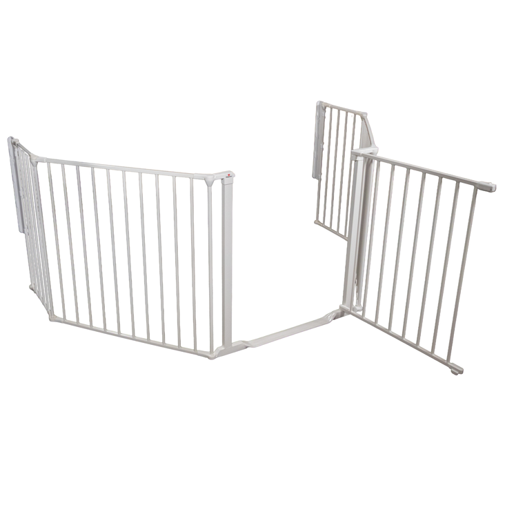 BabyDan - bramka ochronna Flex StepFree XXL biała