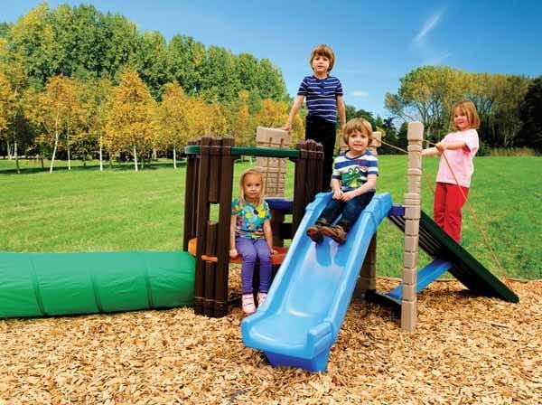 LT Plac Zabaw Przeplotnia Zjeżdżalnia