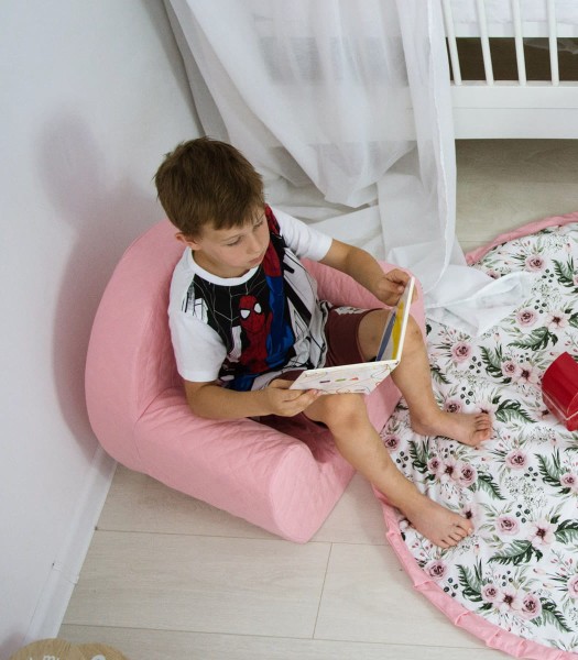 Fotel dziecięcy Peonia miękkie siedzisko dla malucha