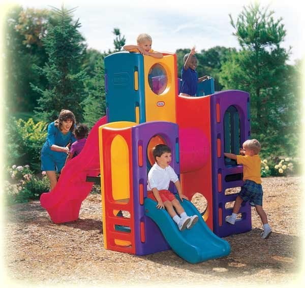 LT Plac Zabaw Olbrzymi ze Zjeżdżalniami Małpi Gaj