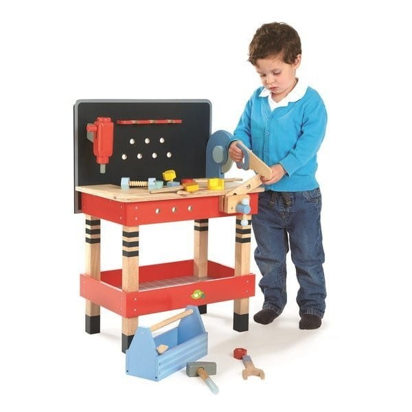 Drewniany warsztat, stolik, Tender Leaf Toys