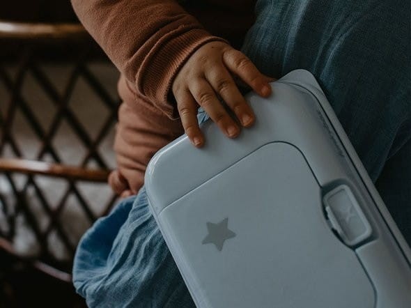 Funkybox - Pojemnik na Chusteczki To Go, Blue Little Star