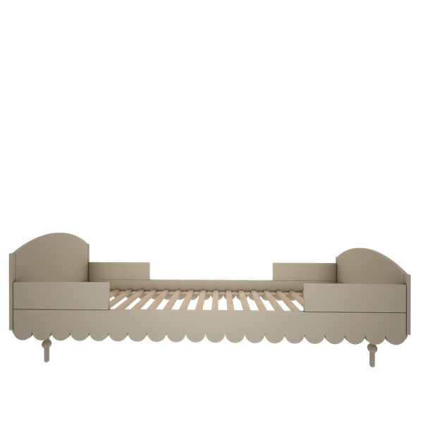 Łóżko drewniane 90x200cm Babushka Oliwka