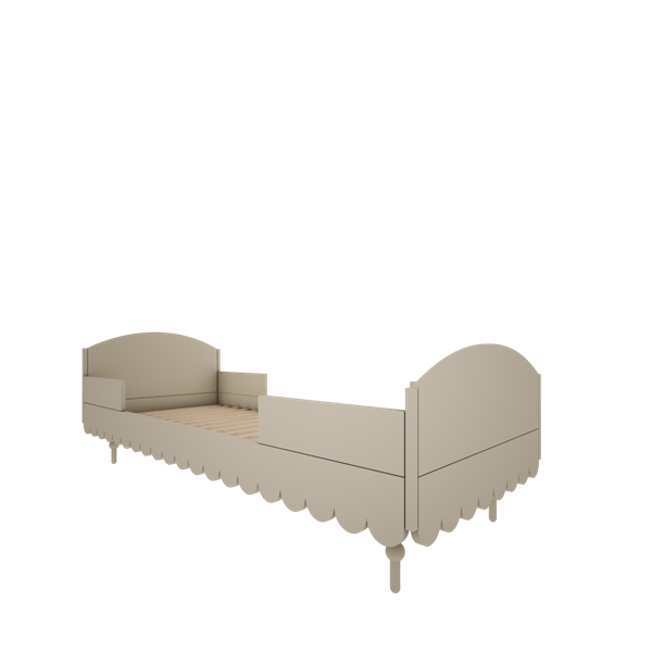 Łóżko drewniane 90x200cm Babushka Oliwka