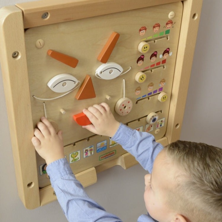 MASTERKIDZ Tablica Edukacyjna Jak Się Czujesz?  Nauka Emocji