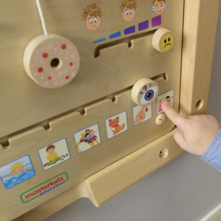 MASTERKIDZ Tablica Edukacyjna Jak Się Czujesz?  Nauka Emocji