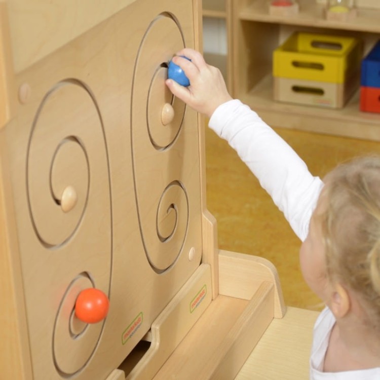 MASTERKIDZ Tablica Przesuwna Kształt Motyla