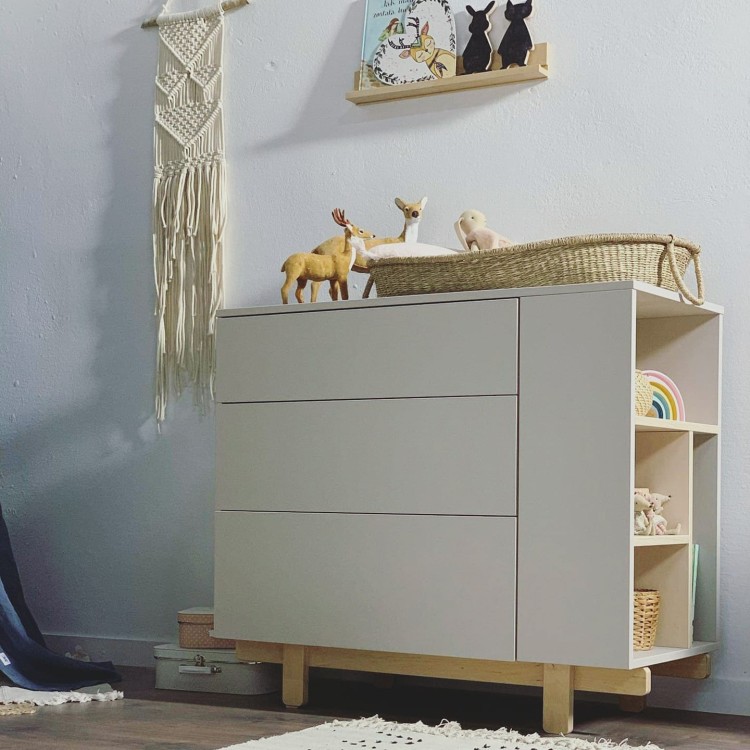 Komoda dla dzieci Basic Kaszmir