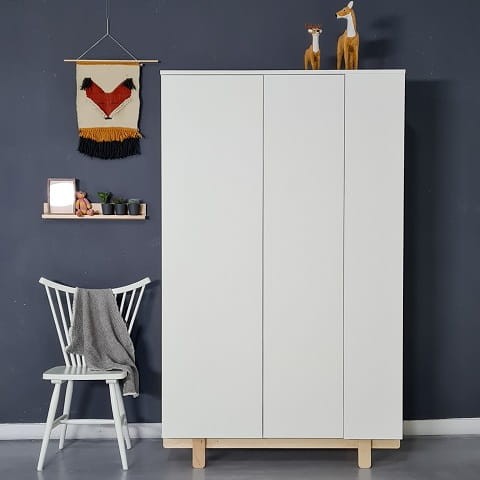 Szafa dla dzieci Basic Złamana Biel